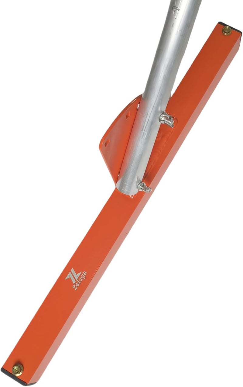 Zeluga 10-517 18in. Handheld Adjustable Magnet Sweeper, Orange - Image 2